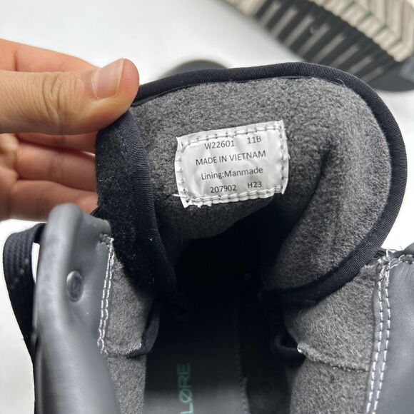 Cole Haan Ankle Booties Womens 11B Zerogrand City Wedge‎ Black Leather - Picture 9 of 10